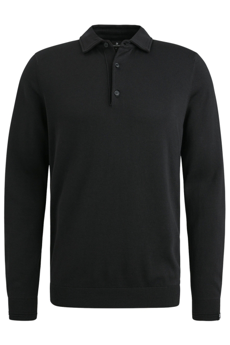 Vanguard long sleeve polo cotton modal
